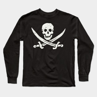 Jolly Roger Pirate Long Sleeve T-Shirt